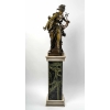 Figure en bronze Melodie D’Albert Ernest Carrier Belleuse XIXème siècle | Biron ||||||||||||
