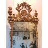 Miroir Italien en bois doré d’époque 18ème | Biron |||||||