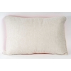 Coussin couleur Corail en lin | Biron Coussin couleur Corail en lin