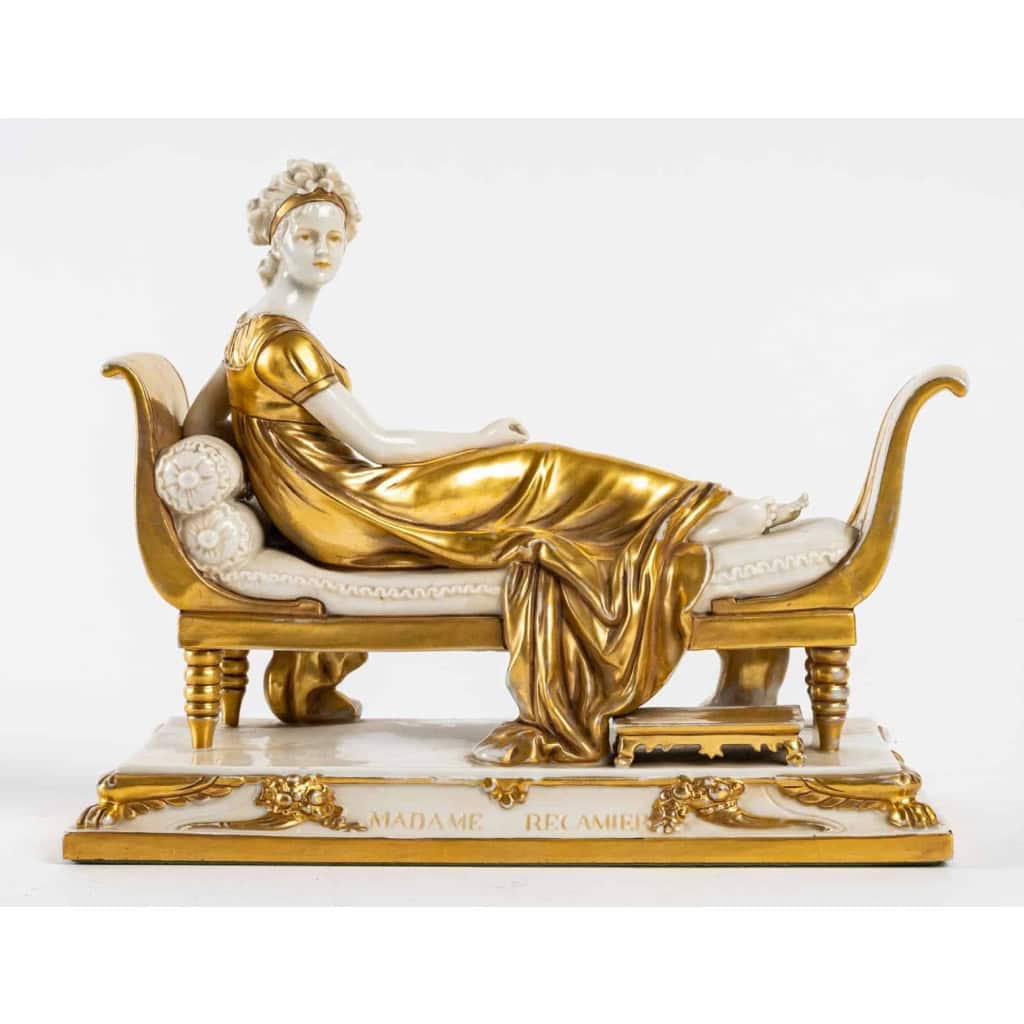 Madame Récamier en porcelaine, XIXème siècle | Biron |||||||||