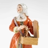 La montreuse de marmotte, Meissen, « Les cris de Paris », XIXe siècle. | Biron La montreuse de marmotte, Meissen, "Les cris de Paris", XIXe siècle.