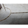 1970′ Table Basse en Bronze Avec Entretoise Maison Baguès Décor Bambou Avec Plateau Verre Noirci 58 X 104 cm