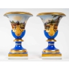 Paire de petit vase Medicis, fin du XIXème siècle, époque Napoléon III | Biron Paire de petit vase Medicis, fin du XIXème siècle, époque Napoléon III