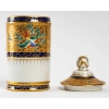 Pot couvert à motifs d’oiseaux, Le Tallec, XXème siècle | Biron Pot couvert à motifs d'oiseaux, Le Tallec, XXème siècle