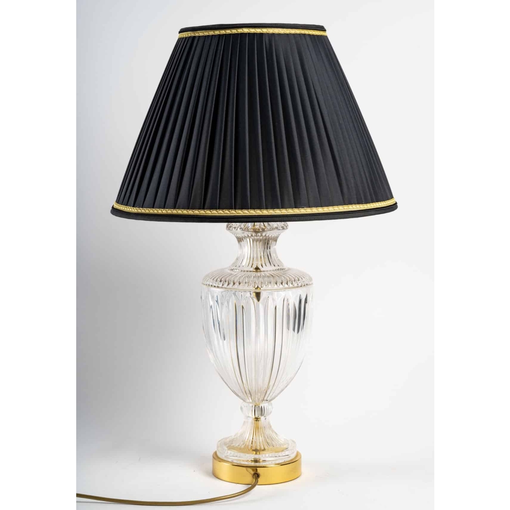 Paire de lampes dans le goût de la maison Baccarat | Biron Paire de lampes dans le goût de la maison Baccarat