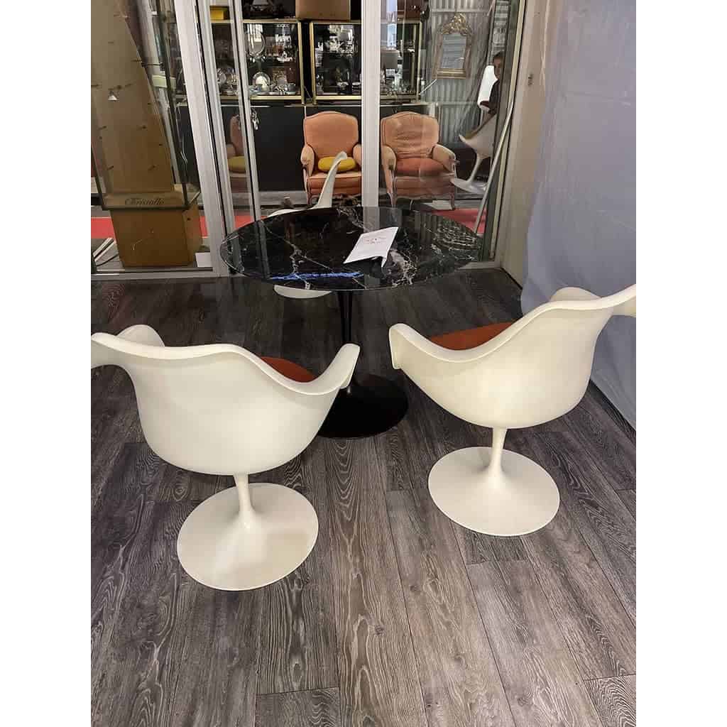 Eero Saarinen pour Knoll International, Fauteuil Tulip pivotant