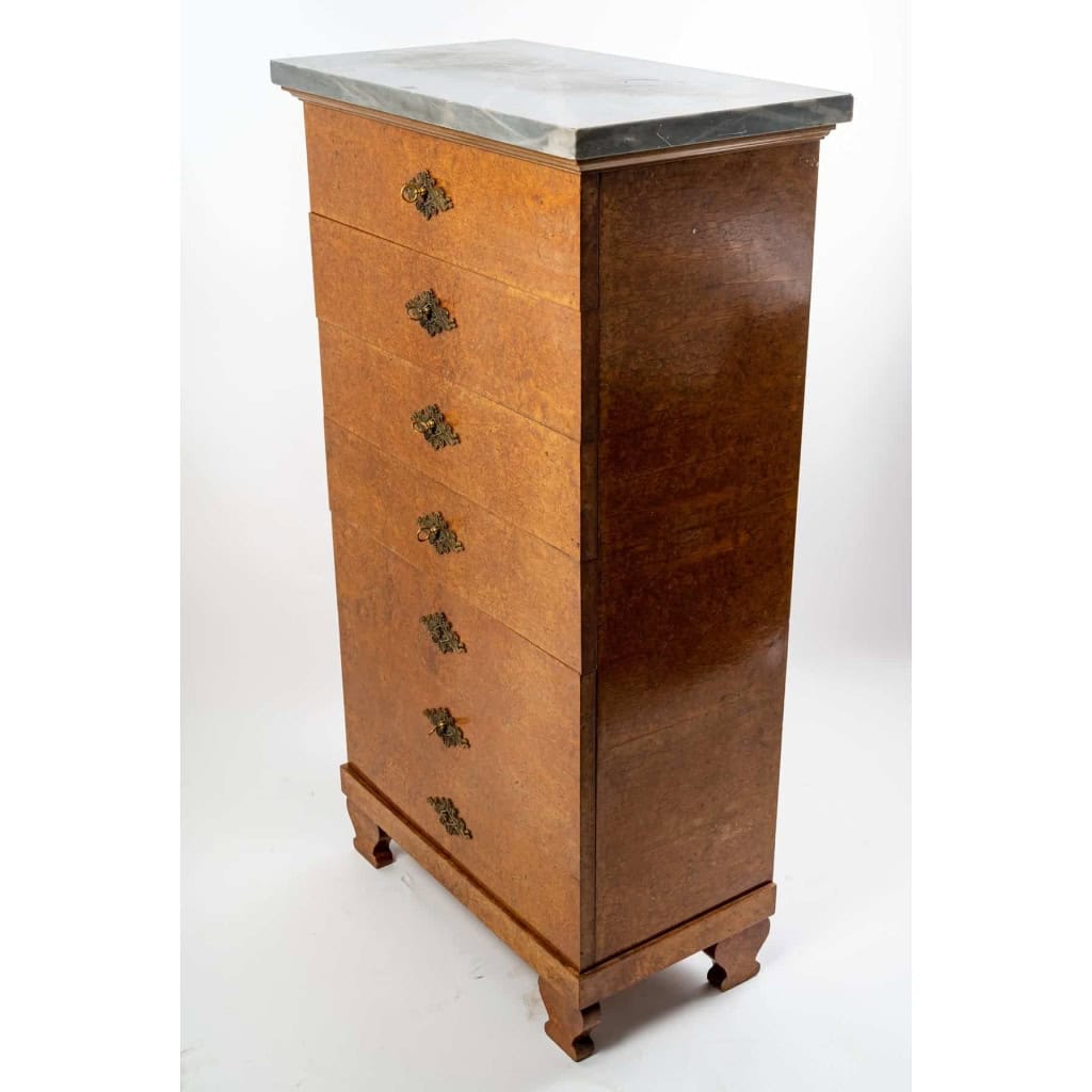 Petit meuble de bureau de style Charles X, 1930
