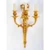Paire d’appliques d’époque Napoléon III (1852 – 1870). | Biron Paire d'appliques d'époque Napoléon III (1852 - 1870).