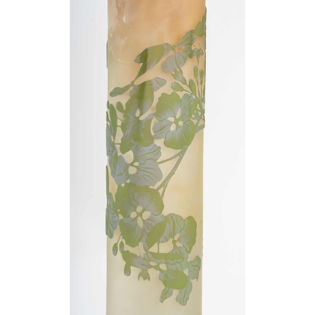 E. Gallé, Grand Vase Tube