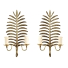 1960 Paire d’appliques bronze Maison Honoré | Biron ||||||