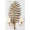 1960 Paire d’appliques bronze Maison Honoré | Biron 1960 Paire d'appliques bronze Maison Honoré