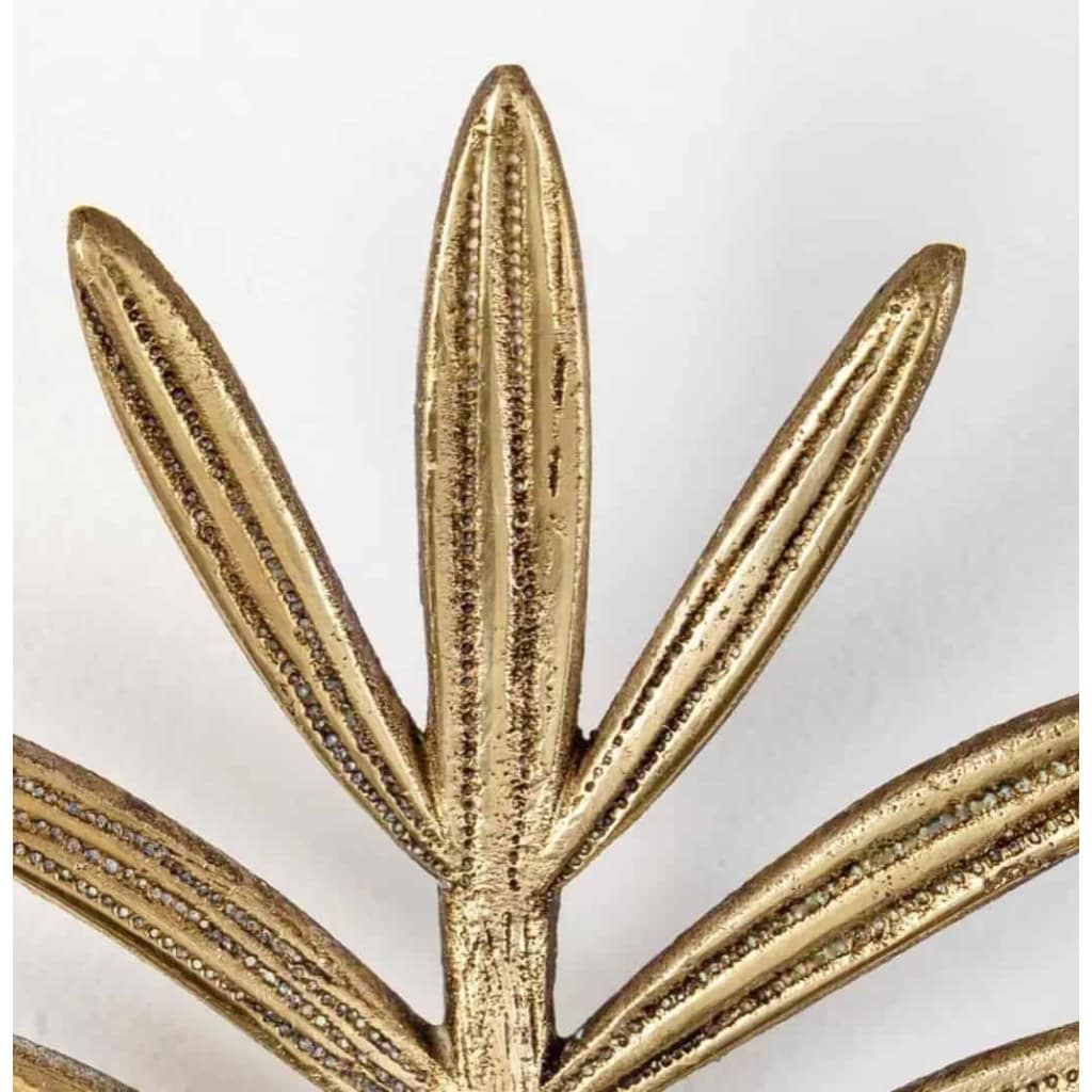 1960 Paire d’appliques bronze Maison Honoré | Biron 1960 Paire d'appliques bronze Maison Honoré