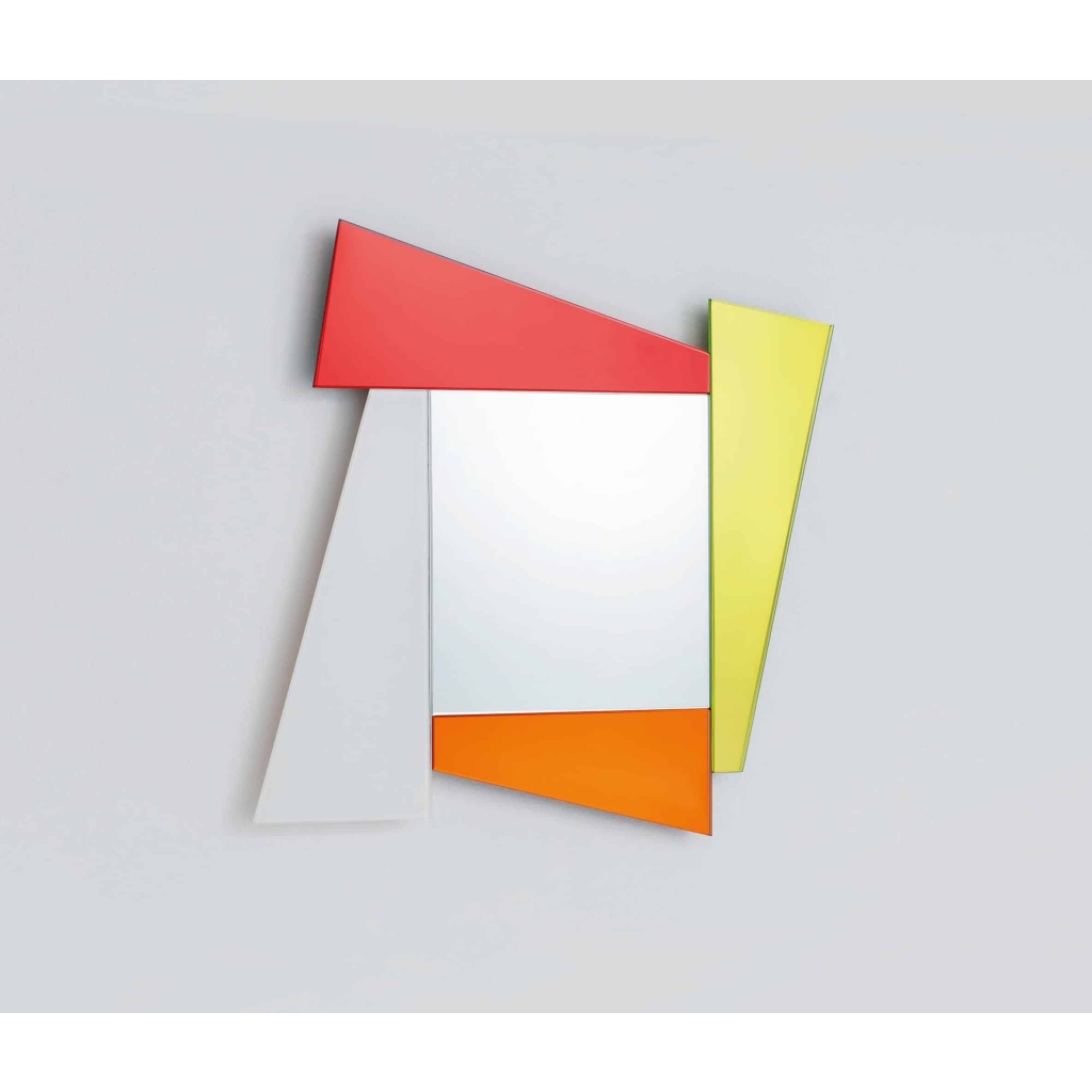 Miroir mural « Gli Specchi di Dioniso 1 » par Ettore Sottsass pour Glas Italia | Biron ||||