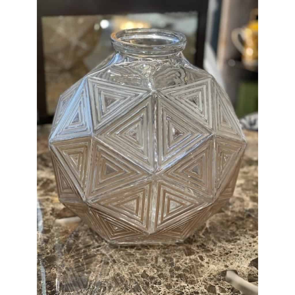 Vase Nanking crée par René Lalique | Biron Vase Nanking crée par René Lalique