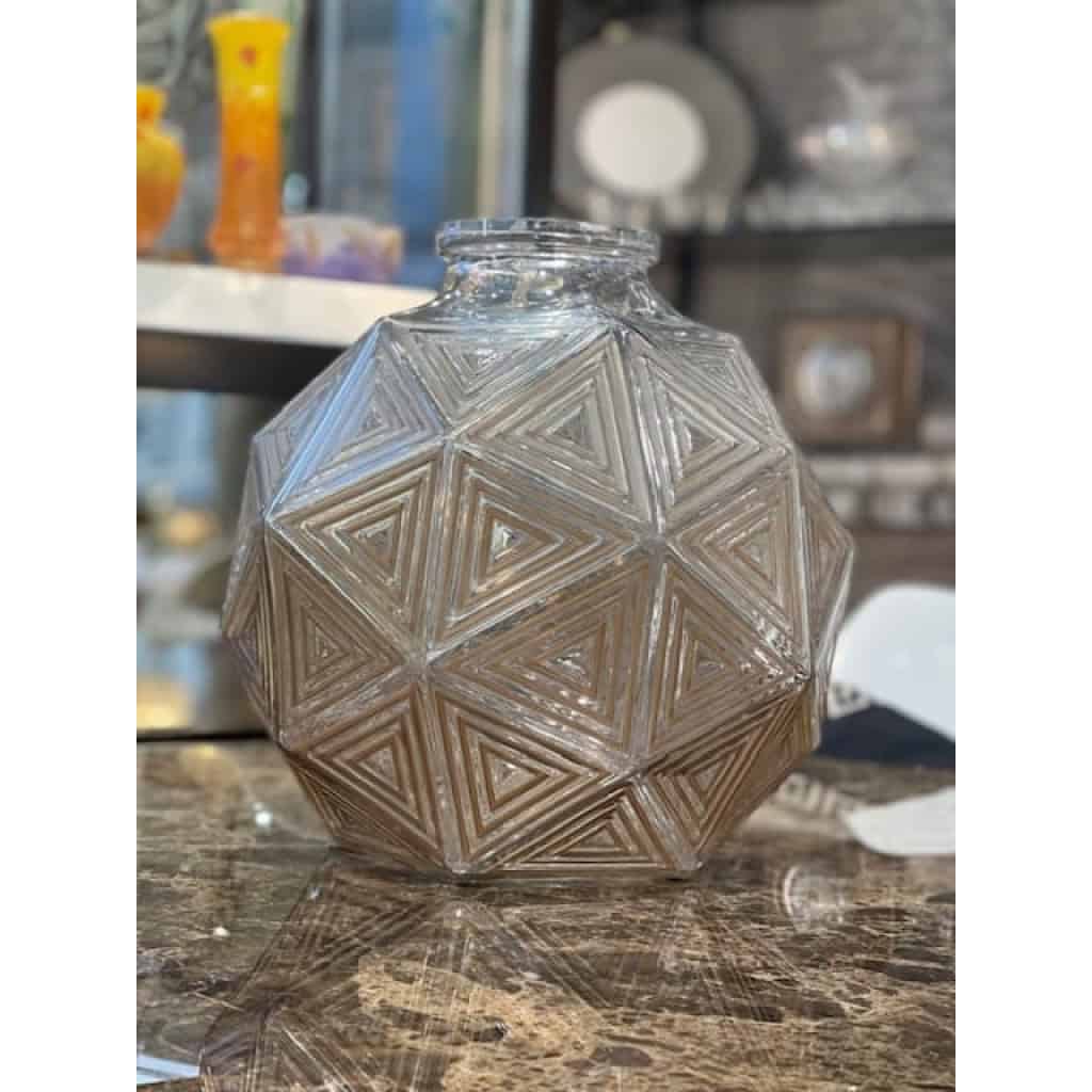 Vase Nanking crée par René Lalique | Biron Vase Nanking crée par René Lalique