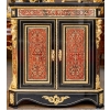 Meuble d’appui aux Putti en marqueterie Boulle de Style Louis XIV-Régence. Epoque Napoléon III, Circa 1850-1860. | Biron Meuble d'appui aux Putti en marqueterie Boulle de Style Louis XIV-Régence. Epoque Napoléon III, Circa 1850-1860.