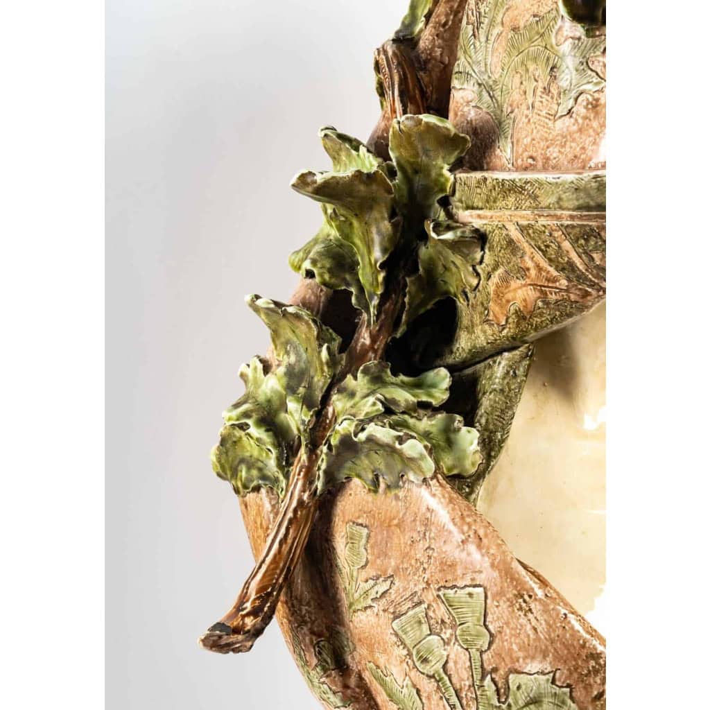 Buste en céramique de Carrier Belleuse, XXème siècle | Biron Buste en céramique de Carrier Belleuse, XXème siècle