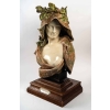 Buste en céramique de Carrier Belleuse, XXème siècle | Biron Buste en céramique de Carrier Belleuse, XXème siècle