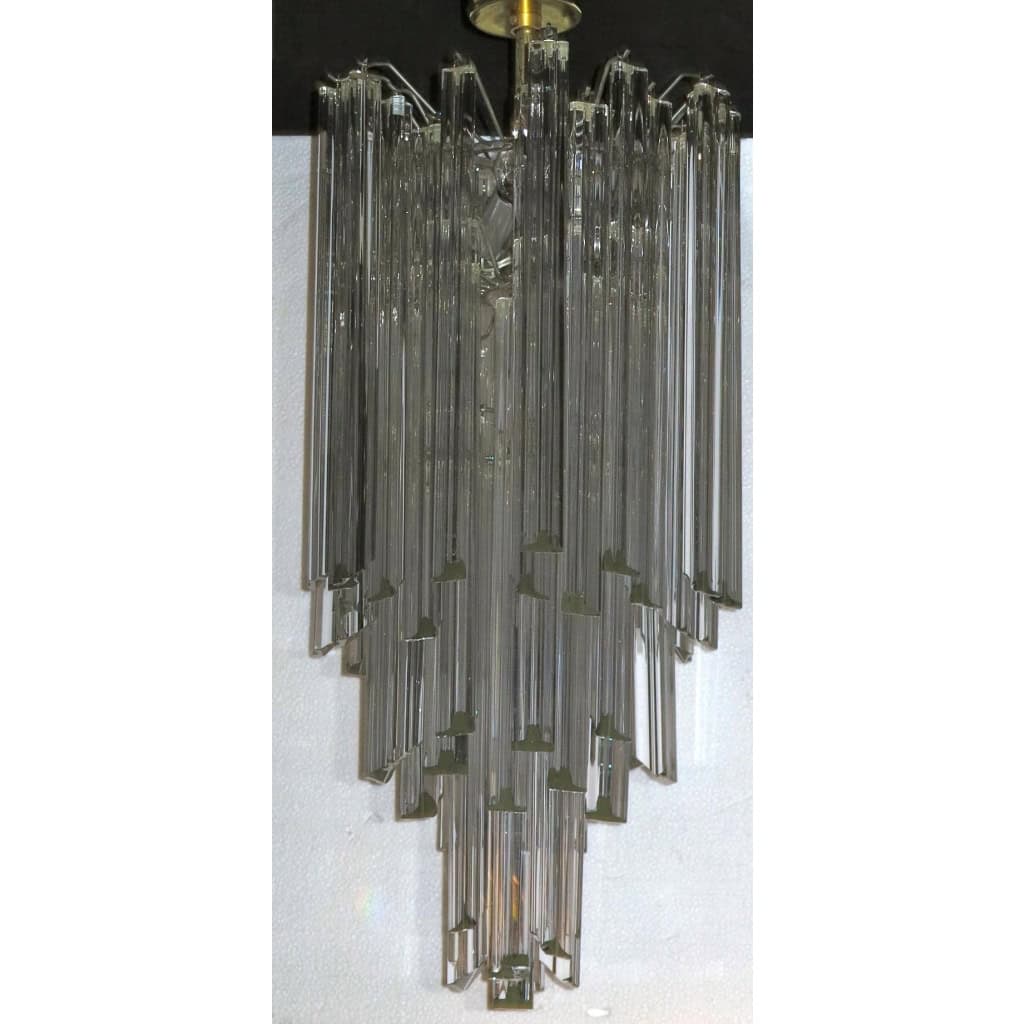 1950/70′ Lustre Venini 60 Cristaux | Biron ||||||