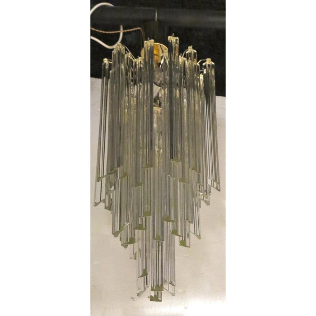1950/70′ Lustre Venini 60 Cristaux | Biron 1950/70′ Lustre Venini 60 Cristaux