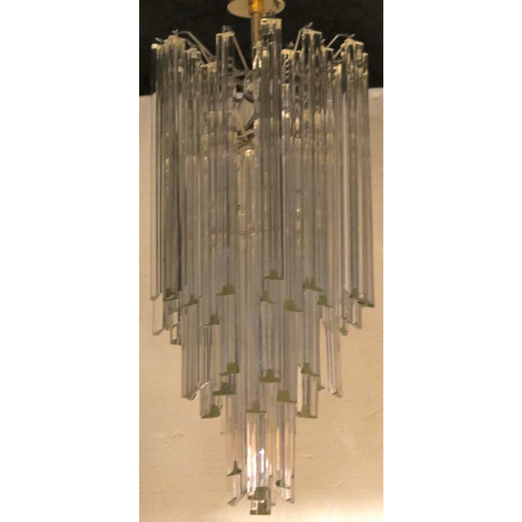 1950/70′ Lustre Venini 60 Cristaux | Biron 1950/70′ Lustre Venini 60 Cristaux