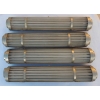 1970’Série De 4 Appliques A Tubes De Verre Style Genet Michon Ou Petitot H 73 cm | Biron ||||||||||