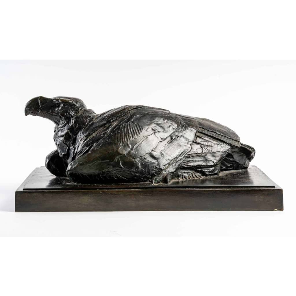 L’aigle, bronze d’Albéric Collin, XXème siècle | Biron |||||||||