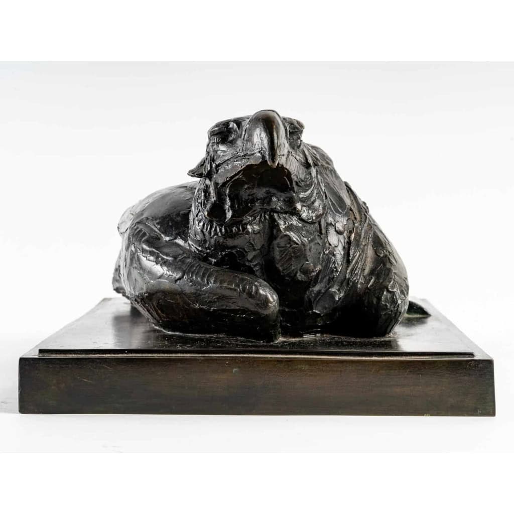 L’aigle, bronze d’Albéric Collin, XXème siècle | Biron L'aigle, bronze d'Albéric Collin, XXème siècle