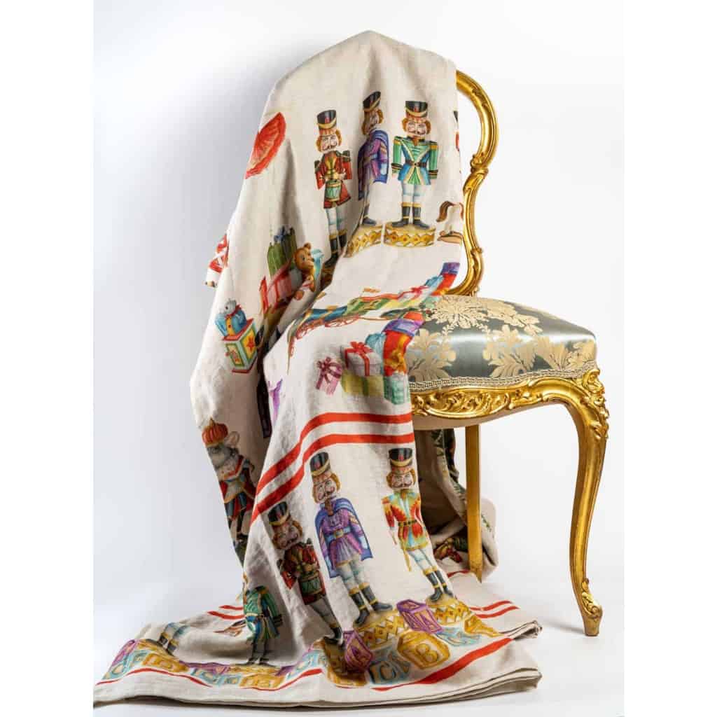 Tissu en lin « Casse-Noisette » | Biron |||||||
