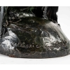 Le cacatoès, bronze d’Albéric COLLIN, XXème siècle | Biron Le cacatoès, bronze d'Albéric COLLIN, XXème siècle