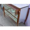 1960/70 Commode Art Déco Miroir 3 Tiroirs Décorés