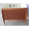 1960/70 Commode Art Déco Miroir 3 Tiroirs Décorés