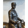 Maréchal Foch à cheval, bronze signé Georges Malissard (1877-1942) | Biron Maréchal Foch à cheval, bronze signé Georges Malissard (1877-1942)
