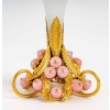 Paire de petite briquetière en opaline XIXème siècle | Biron Paire de petite briquetière en opaline XIXème siècle