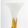 Paire de petite briquetière en opaline XIXème siècle | Biron Paire de petite briquetière en opaline XIXème siècle