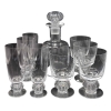 Service en cristal Marc LALIQUE (1900-1977) » Majorque « | Biron ||||||