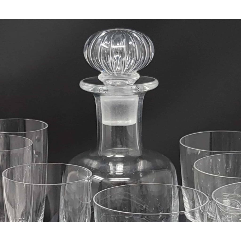 Service en cristal Marc LALIQUE (1900-1977) » Majorque « | Biron Service en cristal Marc LALIQUE (1900-1977) " Majorque "