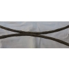 1970′ Table Basse en Bronze Modèle Palmier, Maison Baguès, Entretoise Double Arc De Cercle 106 x 50 x H 42 cm