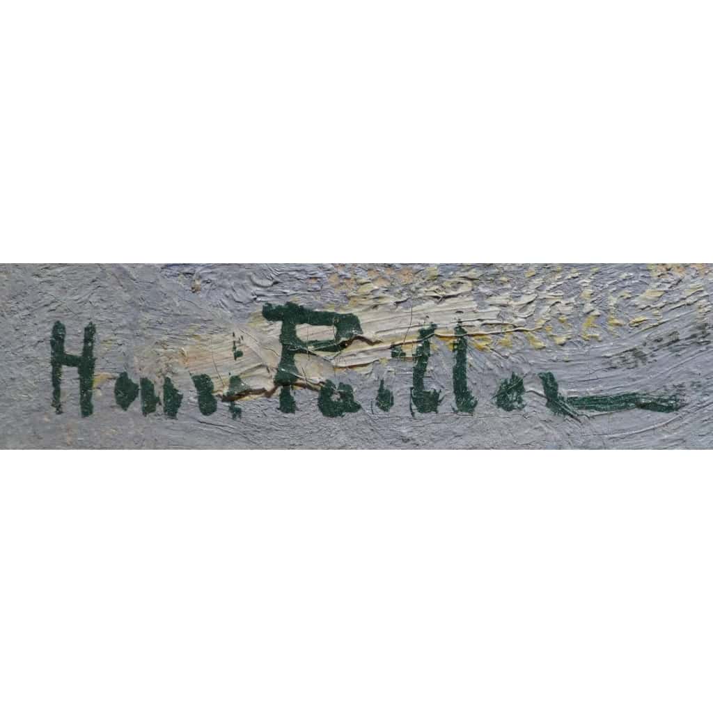 PAILLER Henri Peinture Française 20è Siècle Ecole De Crozant Le Moulin dans La Creuse Huile Signée | Biron PAILLER Henri Peinture Française 20è Siècle Ecole De Crozant Le Moulin dans La Creuse Huile Signée