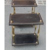 1950/70′ Paire de Bouts de Canapés Maison Baguès Montants Laiton Style Empire