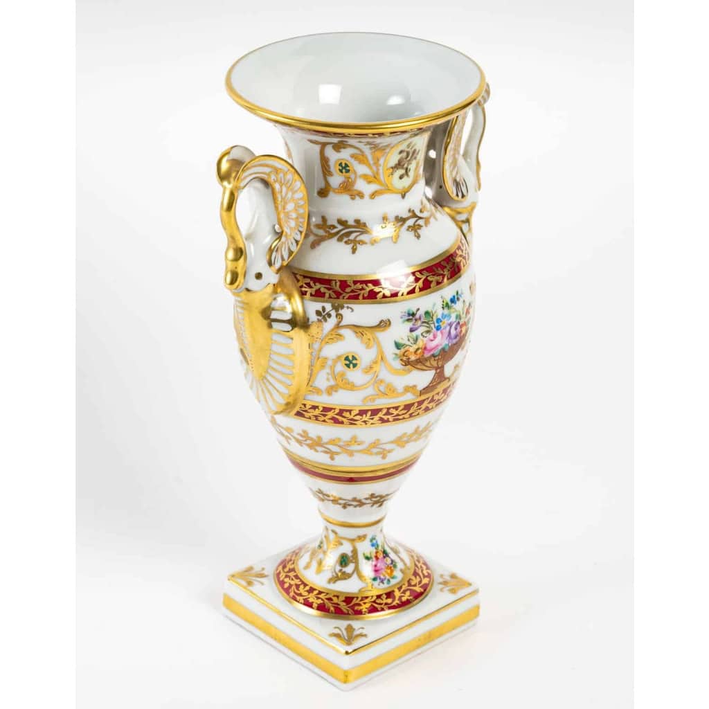 Petit vase Le Tallec à motif « Baron Jourdain » | Biron Petit vase Le Tallec à motif "Baron Jourdain"