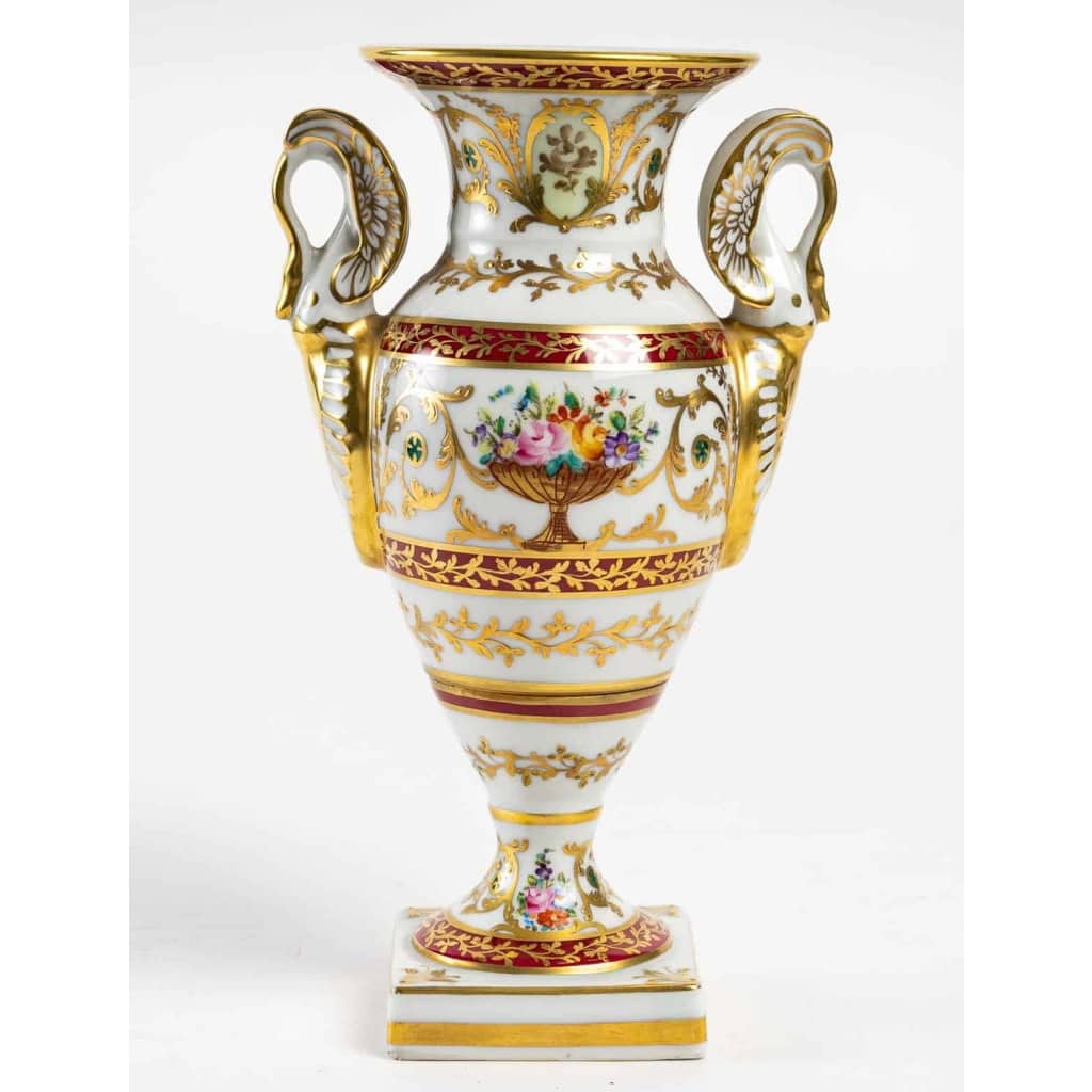 Petit vase Le Tallec à motif « Baron Jourdain » | Biron Petit vase Le Tallec à motif "Baron Jourdain"