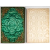 Atypique sous main en malachite Russe et bronze doré XIX siècle | Biron Atypique sous main en malachite Russe et bronze doré XIX siècle