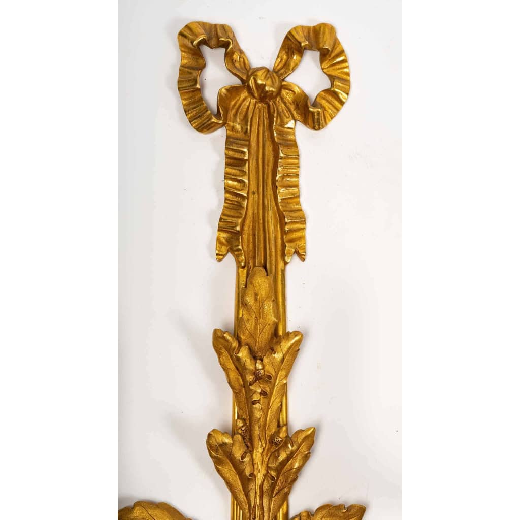 Suite de 4 appliques, début XXème siècle | Biron Suite de 4 appliques, début XXème siècle