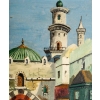 Tableau orientaliste début XXème siècle | Biron Tableau orientaliste début XXème siècle