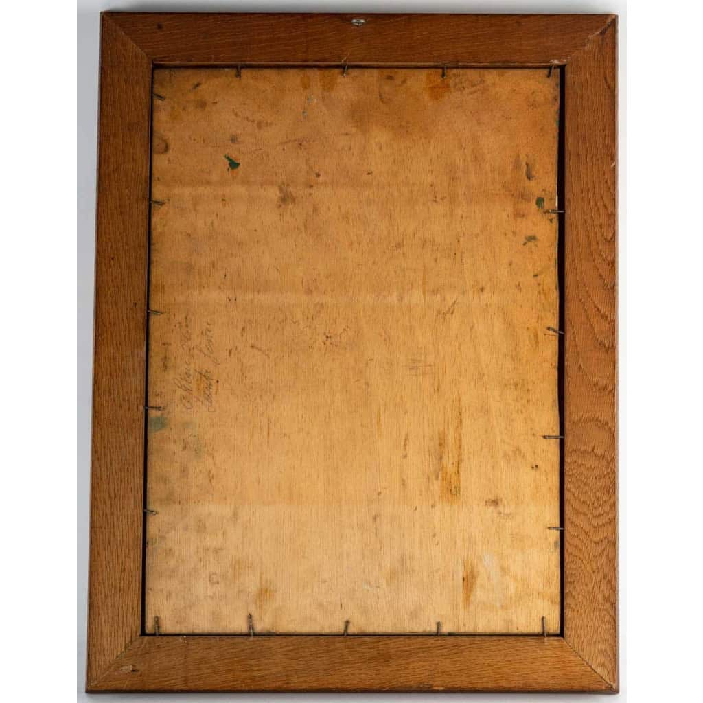 Tableau orientaliste début XXème siècle | Biron Tableau orientaliste début XXème siècle
