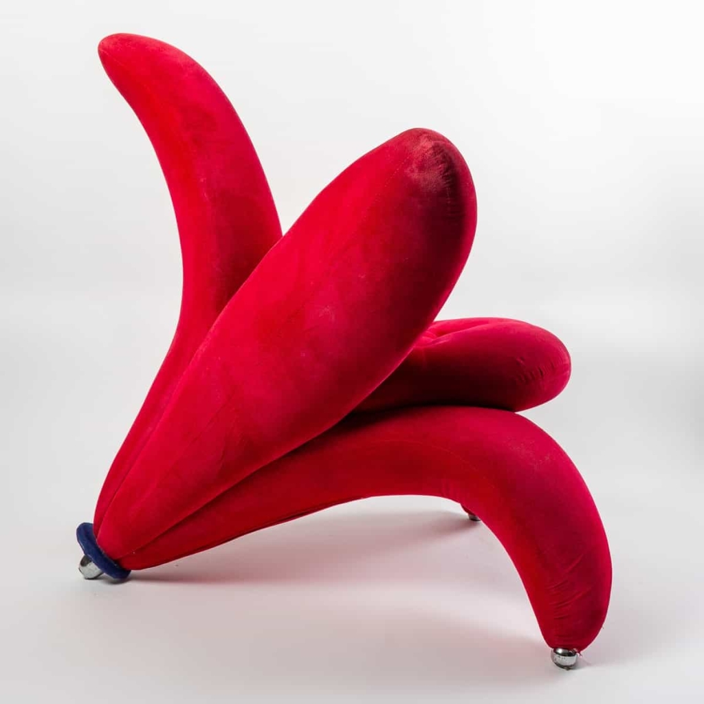 Fauteuil "Getsuen" de Masanori Umeda pour Edra, 1990