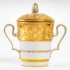 Trembleuse Le Tallec blanche et or | Biron Trembleuse Le Tallec blanche et or