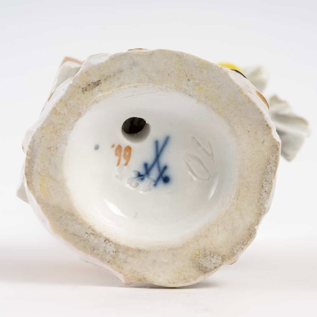 Le cuisinier, Meissen, « Les cris de Paris », XIXe siècle. | Biron Le cuisinier, Meissen, "Les cris de Paris", XIXe siècle.