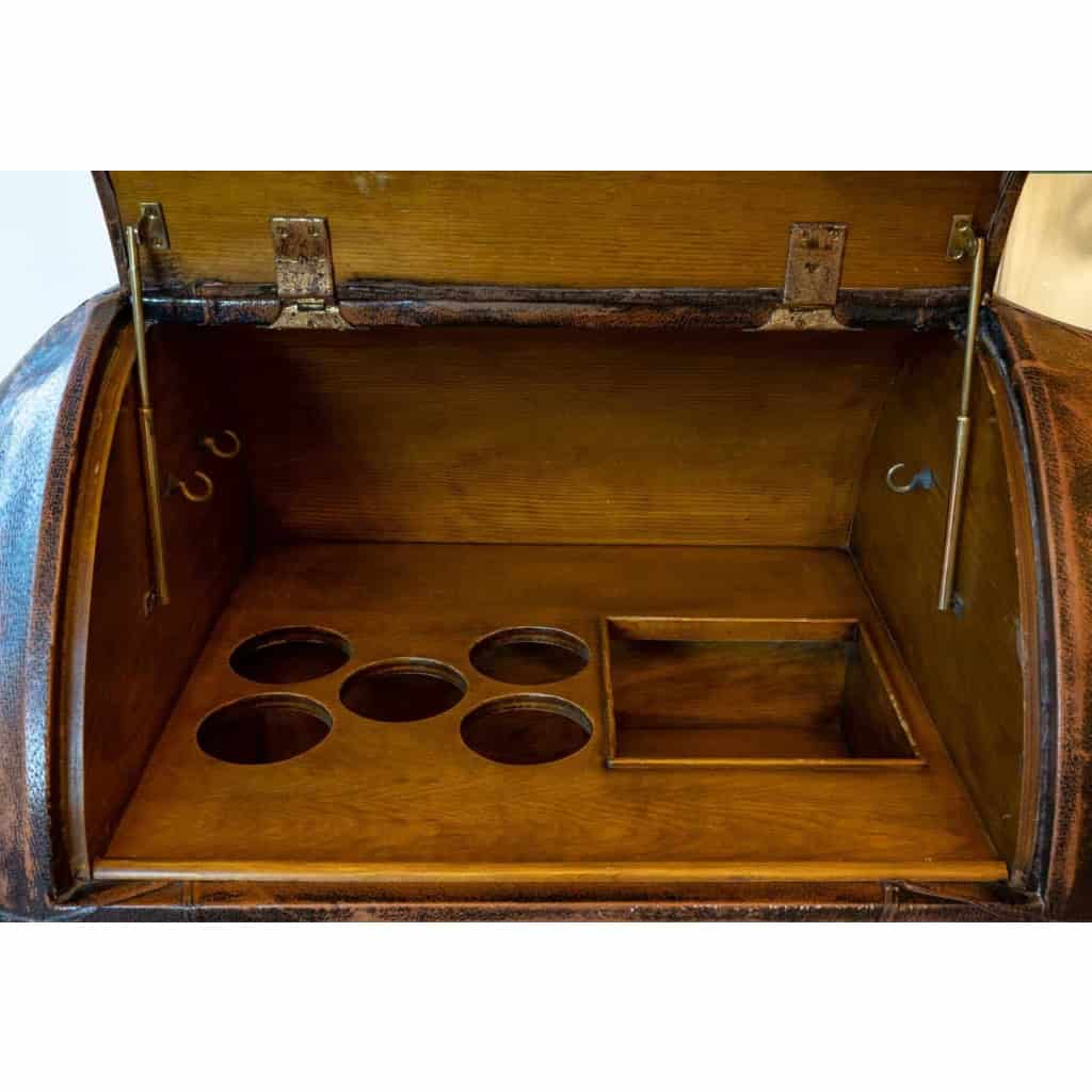 Bar éléphant en cuir, XXème siècle | Biron Bar éléphant en cuir, XXème siècle